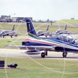 FRECCE-TRICOLOR - Aermacchi MB-339 at Waddington in 2004