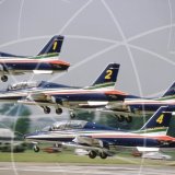 FRECCE-TRICOLOR - Aermacchi MB-339 at Fairford in 1994