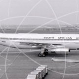 ZS-SDD - Airbus A300 B at Johannesburg in 1977