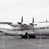 9G-AAZ - Antonov AN-12 at Gatwick in 1962