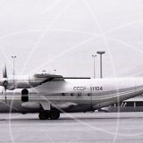CCCP-11104 - Antonov AN-12 at Amsterdam Schiphol in 1975