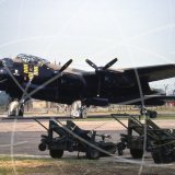 PA474 - Avro Lancaster at Coningsby in 1989