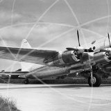 G-AGPF - Avro Tudor at Ringway, Manchester in 1945