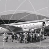 G-AKBZ - Avro Tudor Mk.V at Stansted in 1953