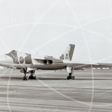 XM608 - Avro Vulcan at Mildenhall in 1976