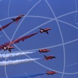 RED - BAe Systems Hawk T.1 at Cottesmore in 1990