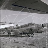 CC-CSA - Beech 18 at Santiago in 1961