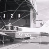 5Y-ASX - Beech Baron at Wilson Airport in 1974