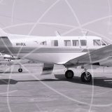 VH-BQL - Beech Queen Air at Archerfield in 1982