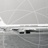 13701 - Boeing 707 CC-137 at Heathrow in 1971