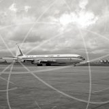 F-BYCP - Boeing 707 at Heathrow in 1976