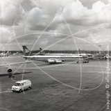 G-APFK - Boeing 707 436 at Gatwick in 1972