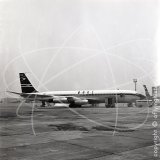 G-ARWE - Boeing 707 465 at London Airport in 1962