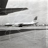 G-AVPB - Boeing 707 336 at Heathrow in 1981