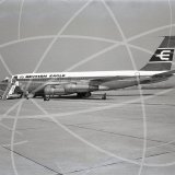 G-AVZZ - Boeing 707 138B at Sydney Mascot Airport in 1968