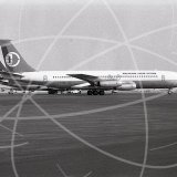 G-AYVG - Boeing 707 321 at Jeddah Airport in 1975