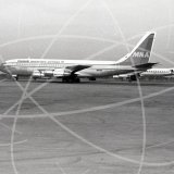 N107BN - Boeing 707 138B at Oakland Airport in 1977