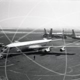 N353US - Boeing 707 351B at Tokyo Haneda Airport in 1965
