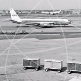 N6722 - Boeing 707 131B at Los Angeles Airport in 1969