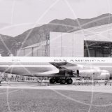 N728PA - Boeing 707 at Kai Tak Hong Kong in 1961