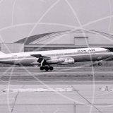 N896PA - Boeing 707 at JFK, New York in 1972