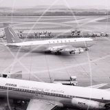 OO-SJM - Boeing 707 at Singapore in 1974