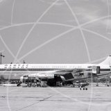 VH-EBD - Boeing 707 138 at London Airport in 1959