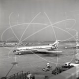 F-BOJC - Boeing 727 at Rome Fiumicino in 1970