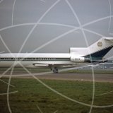 N111EK - Boeing 727 at Heathrow in 1978