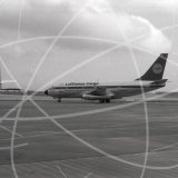 D-ABGE - Boeing 737 230C at Elmdon, Birmingham in 1984