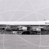 G-AWNA - Boeing 747 136 at Heathrow in 1976