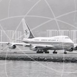 HL-7457 - Boeing 747 SP at Kai Tak Hong Kong in 1984