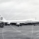 N735PA - Boeing 747 at Heathrow in 1970