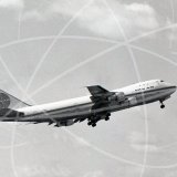 N735PA - Boeing 747 at Heathrow in 1990