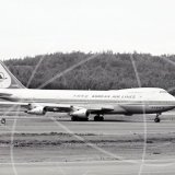 N749WA - Boeing 747 273C at Los Angeles Airport in 1976