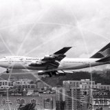 PK-GSE - Boeing 747 at Kai Tak Hong Kong in 1997