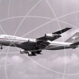 VH-EBK - Boeing 747 238B at Heathrow in 1977