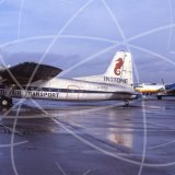 G-BISU - Bristol 170 Freighter at Elmdon, Birmingham in 1985