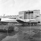 G-ANBE - Bristol Britannia at London Airport in 1957