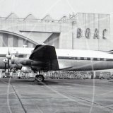 G-ALHR - Canadair C.4 Argonaut at London Airport in 1958