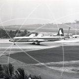 G-AWOV - Canadair CL-44 D-4 at Singapore in 1972