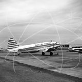 CF-FBJ - Curtiss C-46 Commando at Dorval, Montreal in 1954