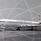 ST-AAW - de Havilland Comet 4C at Teesside in 1975