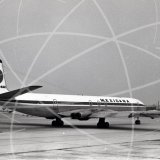 XA-NAR - de Havilland Comet 4C at Los Angeles Airport in 1966