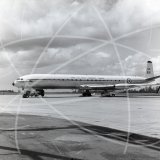 XR398 - de Havilland Comet C4 at Lyneham in 1963