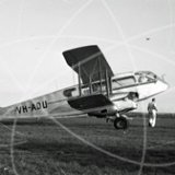 VH-AQU - de Havilland Dragon at Bankstown in 1958