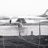 G-ANXA - de Havilland Heron 1B at Prestwick in 1970