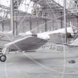 G-AFOB - de Havilland Moth Minor DH94 at Perth - Scone in 1958