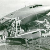 G-AETK - de Havilland T.K.4 at Radlett in 1937