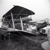 DE380 - de Havilland Tiger Moth at Croydon in 1954